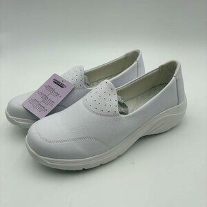 Hawkwell Bliss Style Pillowtop Flex White Slip On Shoes Womens 10